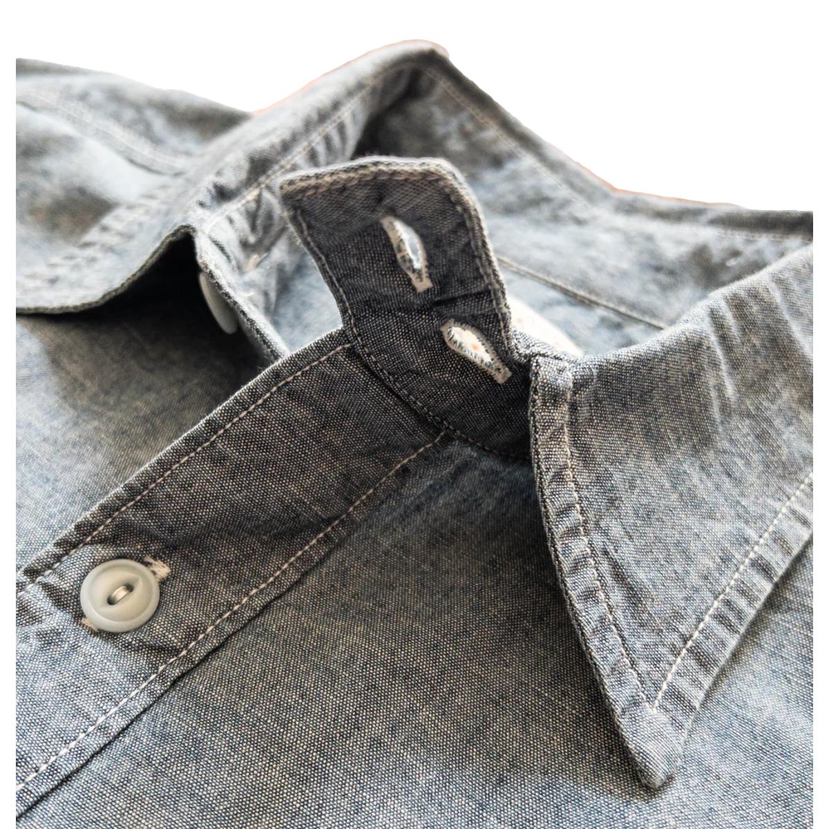 Chambray Workshirt Rinsed Indigo - Shirt