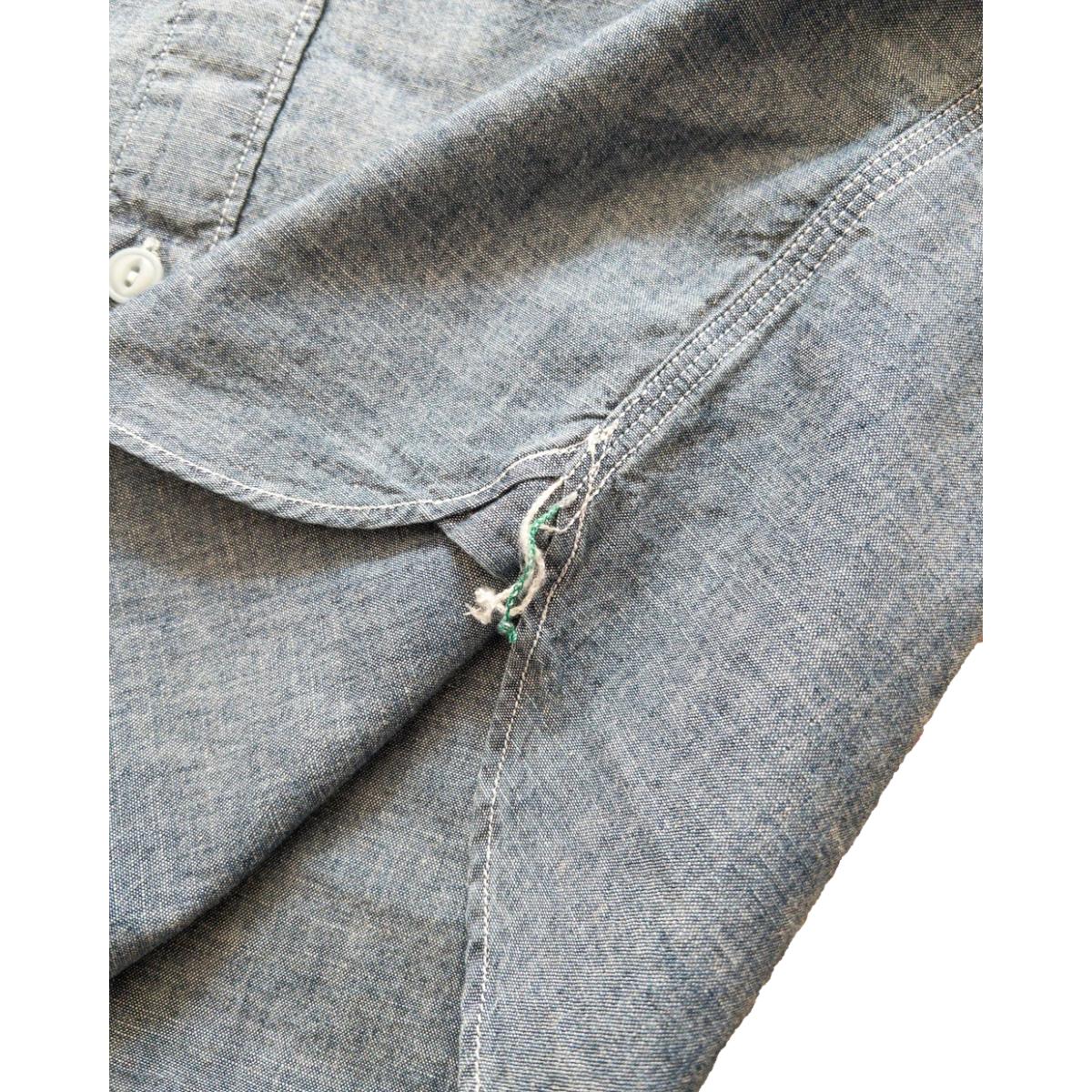 Chambray Workshirt Rinsed Indigo - Shirt