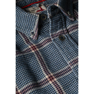 Chamois Lined Flannel Blue Khaki Red - Shirts