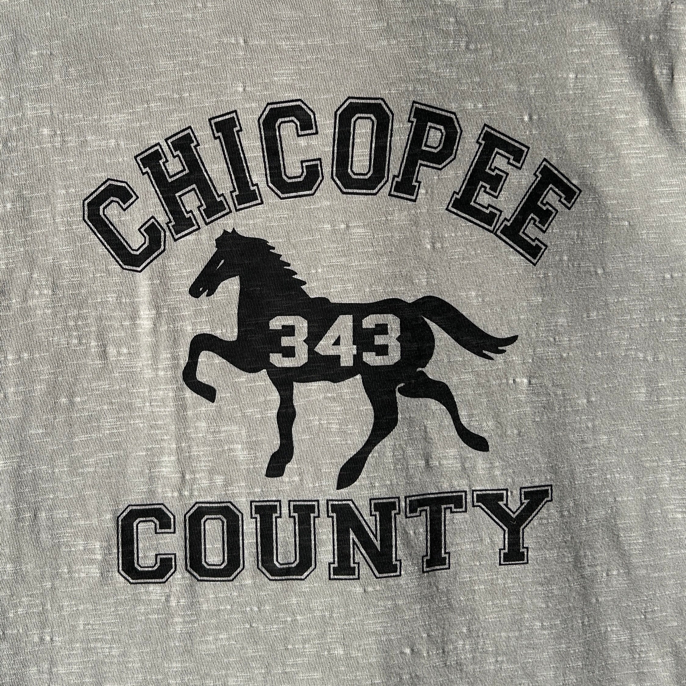 Chicopee Crew Neck Tee Grey - T-shirt