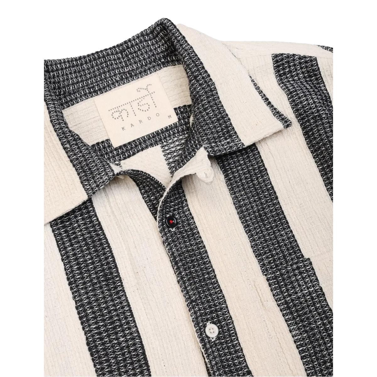 Chintan Short Sleeve Shirt Black - Short Sleeve Shirt