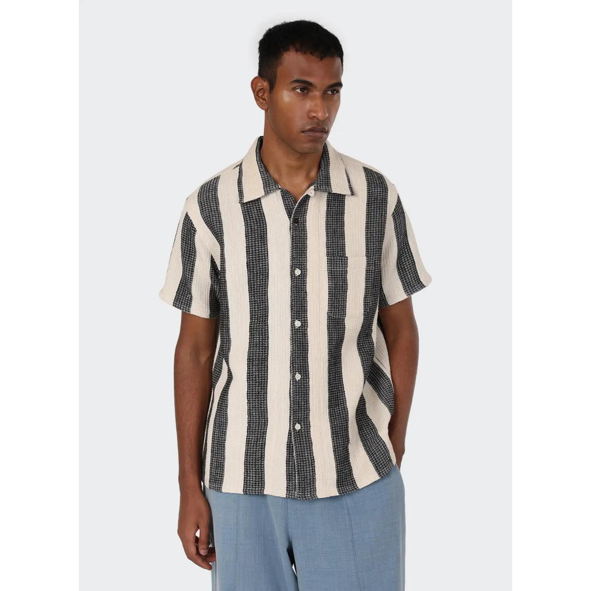 Chintan Short Sleeve Shirt Black - Short Sleeve Shirt