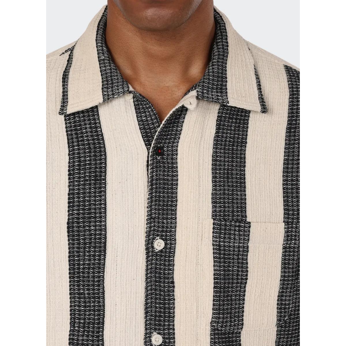 Chintan Short Sleeve Shirt Black - Short Sleeve Shirt