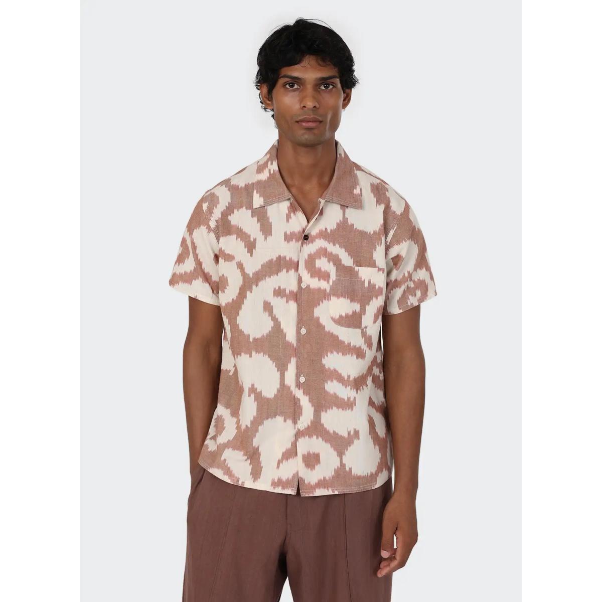 Chintan Short Sleeve Shirt Ikat - Short Sleeve Shirt