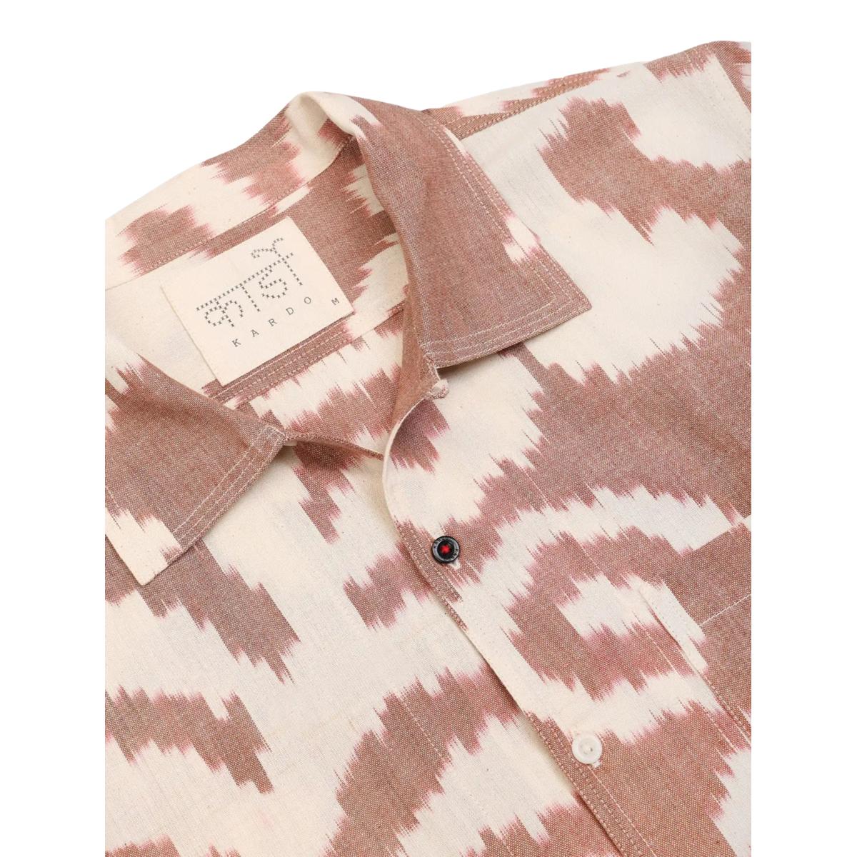 Chintan Short Sleeve Shirt Ikat - Short Sleeve Shirt