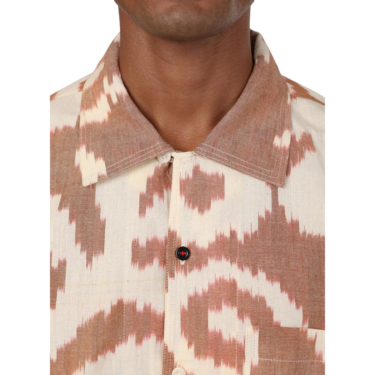 Chintan Short Sleeve Shirt Ikat - Short Sleeve Shirt