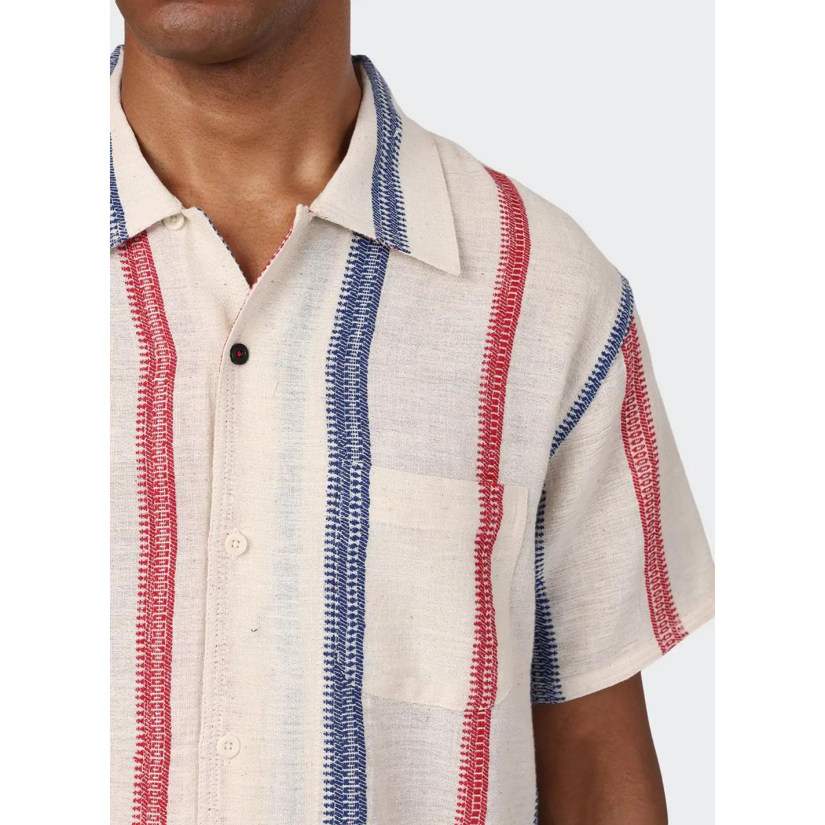Chintan Short Sleeve Shirt Natural - Short Sleeve Shirt