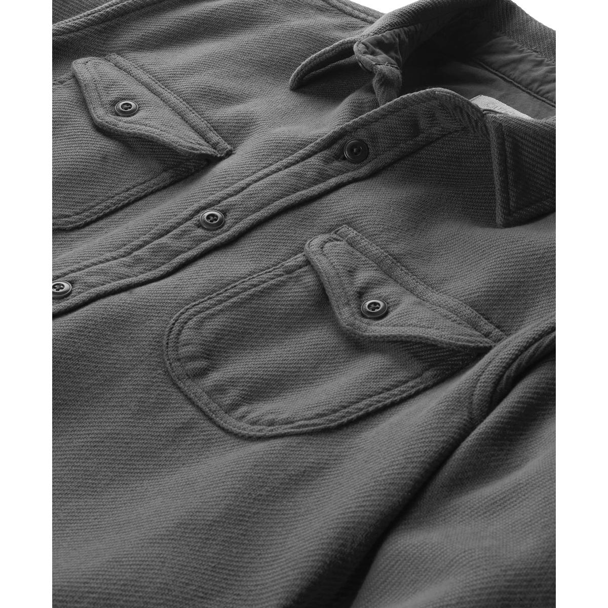 Chroma Blanket Shirt Faded Black - Shirts