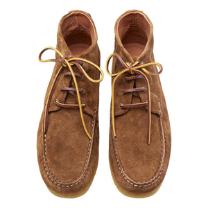 Chukka Crepe Moccasin Acorn Suede - Shoes
