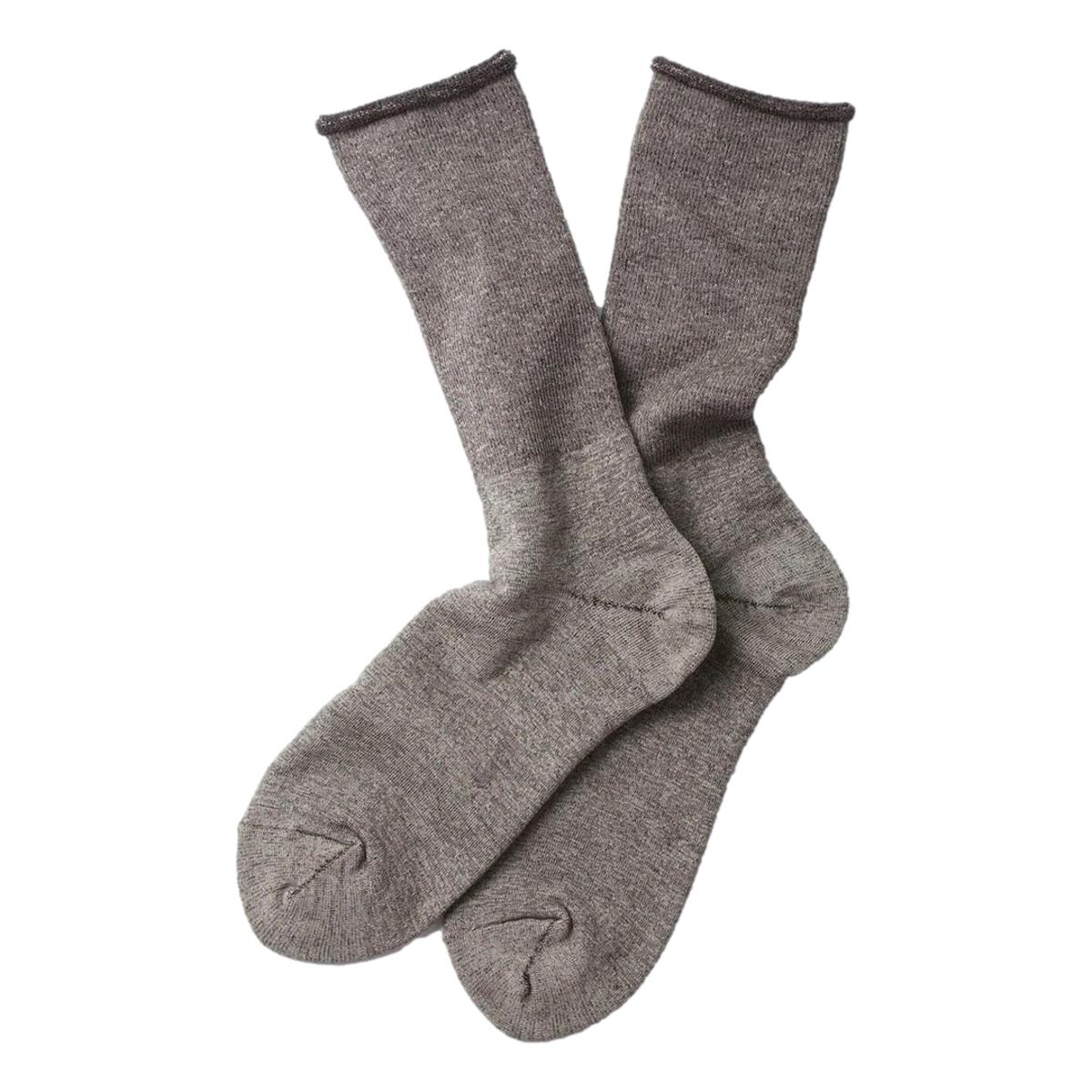 City Socks Gray & D. Brown - Socks