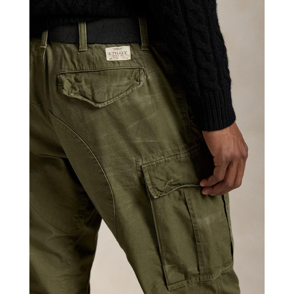Classic Fit Canvas Cargo Pant Outdoors Olive - Cargo Pants