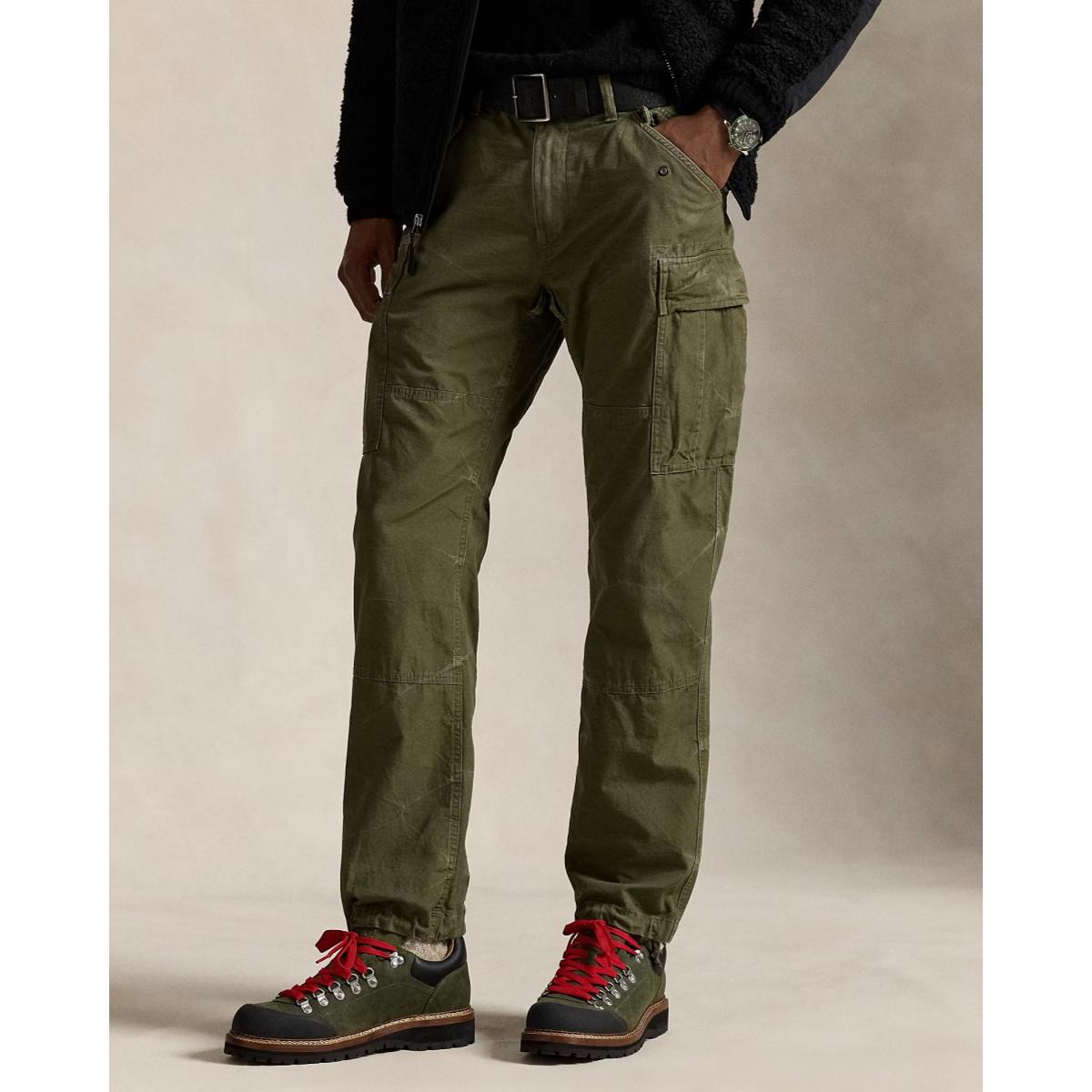 Classic Fit Canvas Cargo Pant Outdoors Olive - Cargo Pants