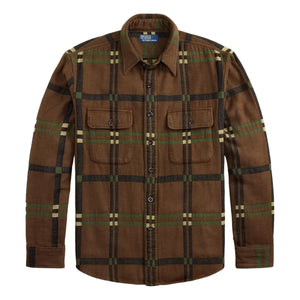 Classic Fit Flannel Utility Shirt