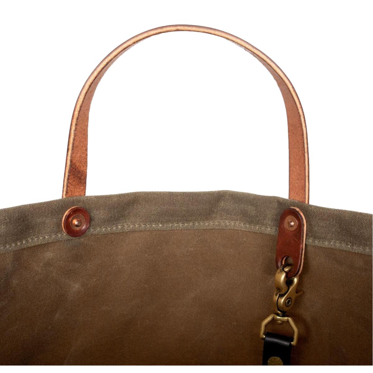 Coal Tote Bag Waxed Field Tan - Tote Bag