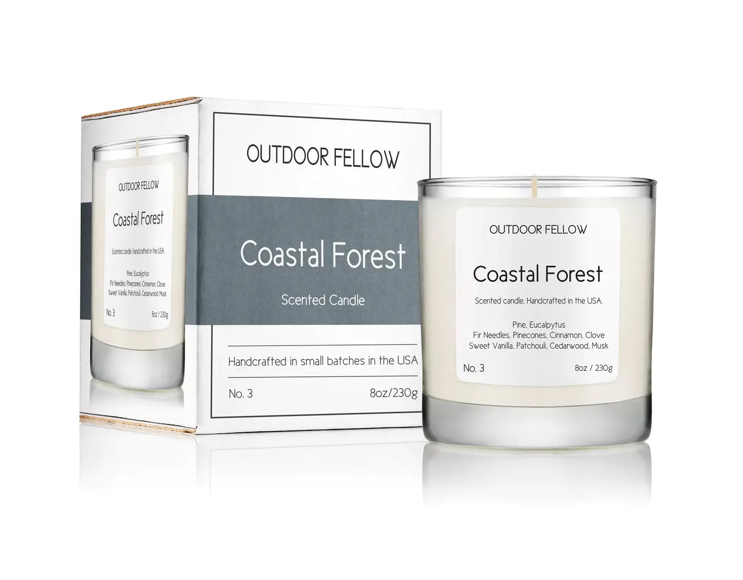 Coastal Forest Scented Candle - Candle