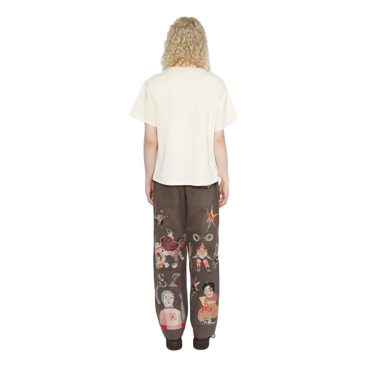 Collage Pant Dark Taupe - Pant