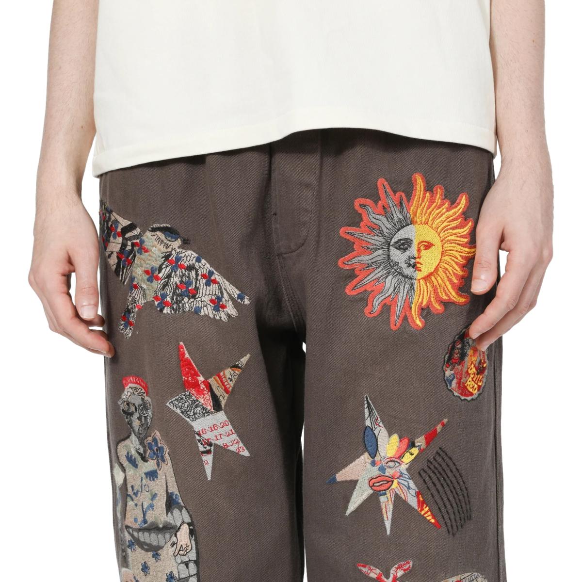 Collage Pant Dark Taupe - Pant
