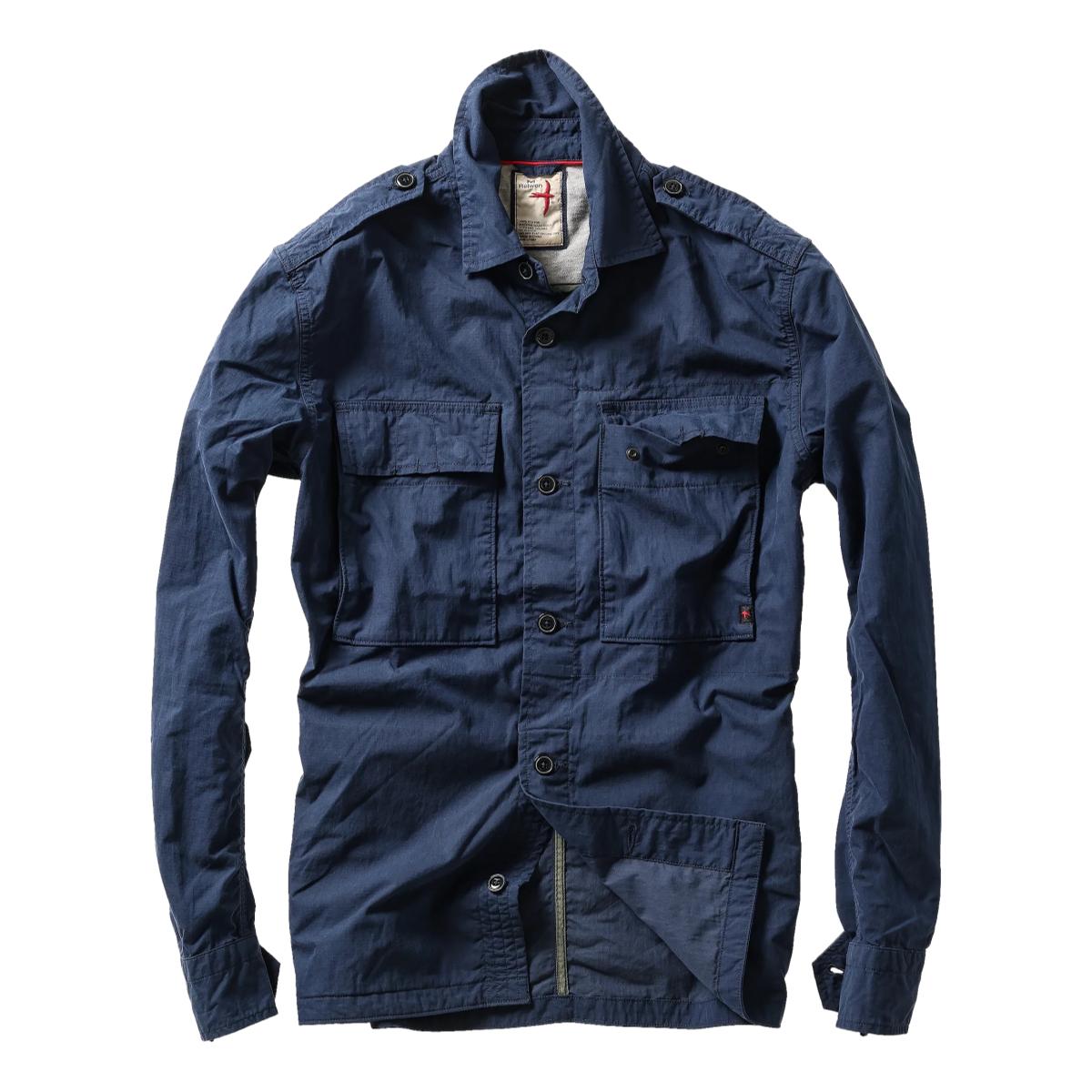 Combat Overshirt Brt Navy - Outer