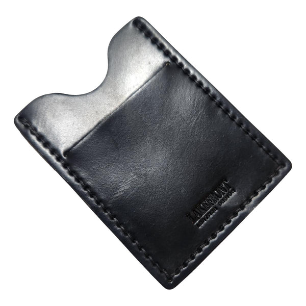 Cordovan Card Wallet Black - MILWORKS