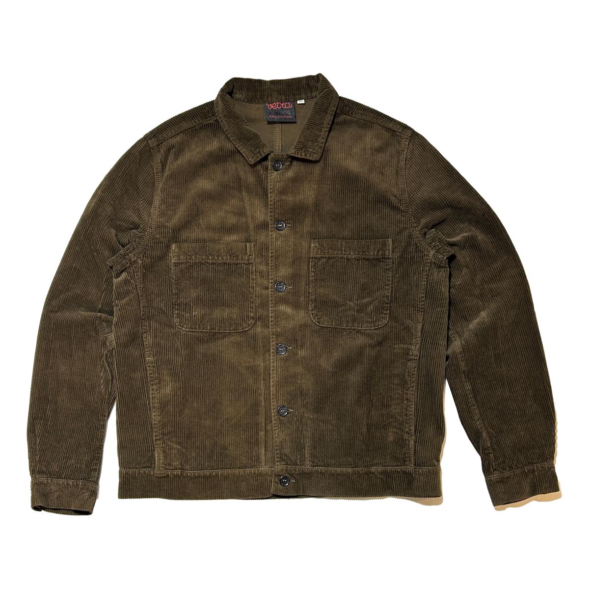 Corduroy Bomber Jacket Conifer Green - Jacket