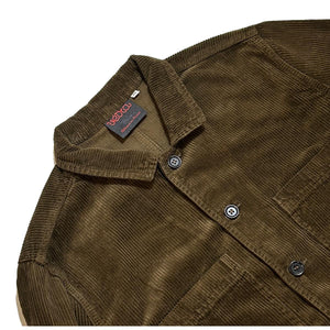 Corduroy Bomber Jacket Conifer Green - Jacket