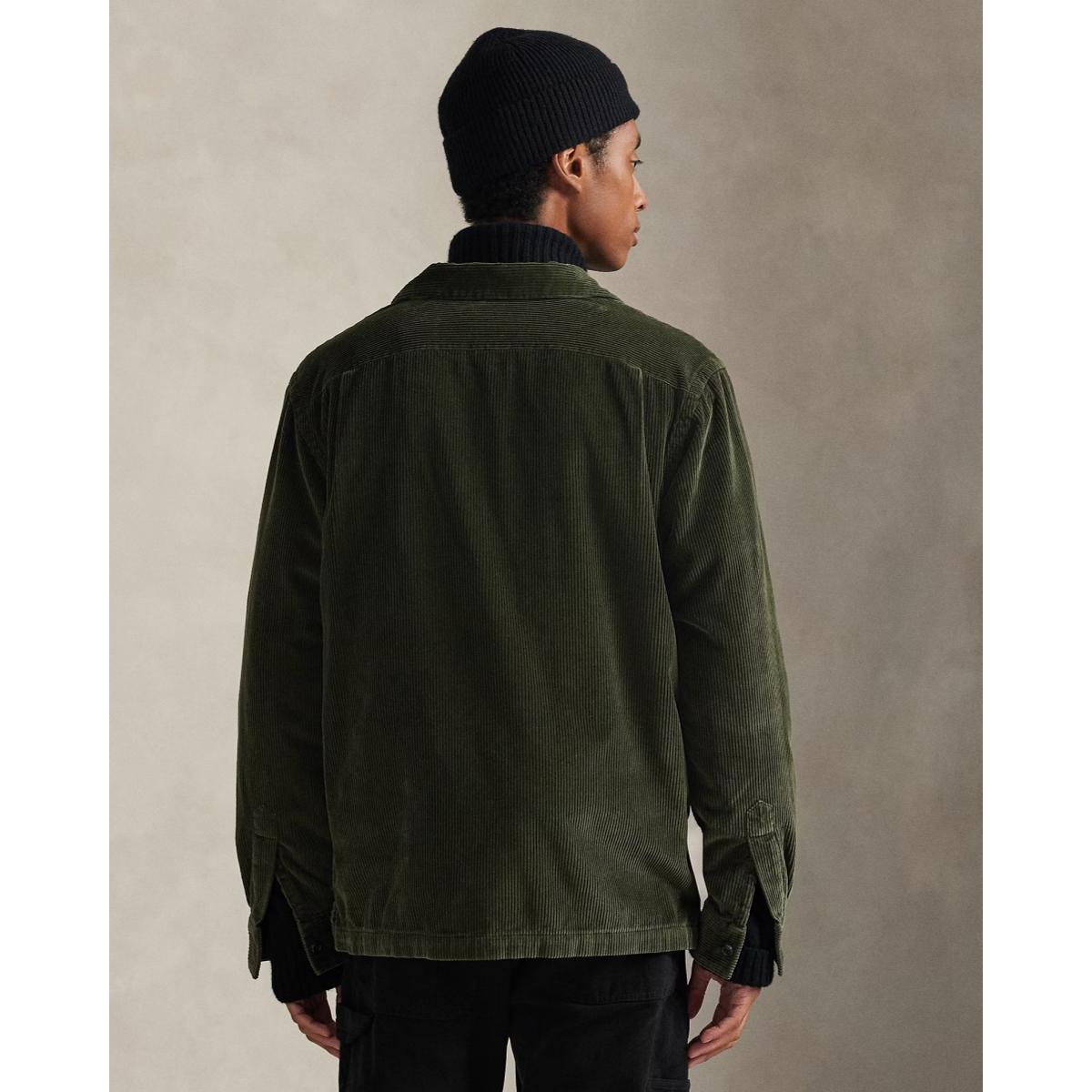 Corduroy Camp Overshirt Armadillo - Overshirt