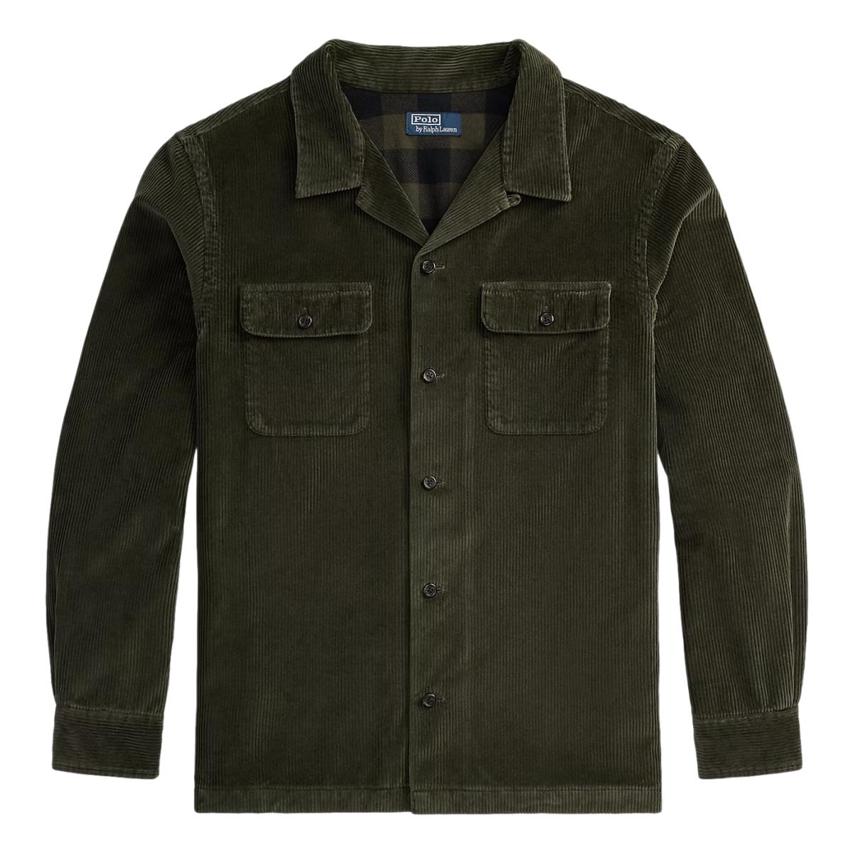 Corduroy Camp Overshirt Armadillo - Overshirt