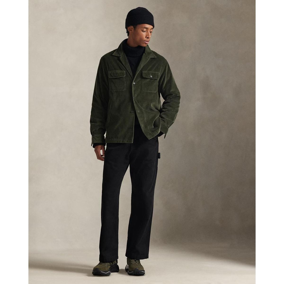 Corduroy Camp Overshirt Armadillo - Overshirt