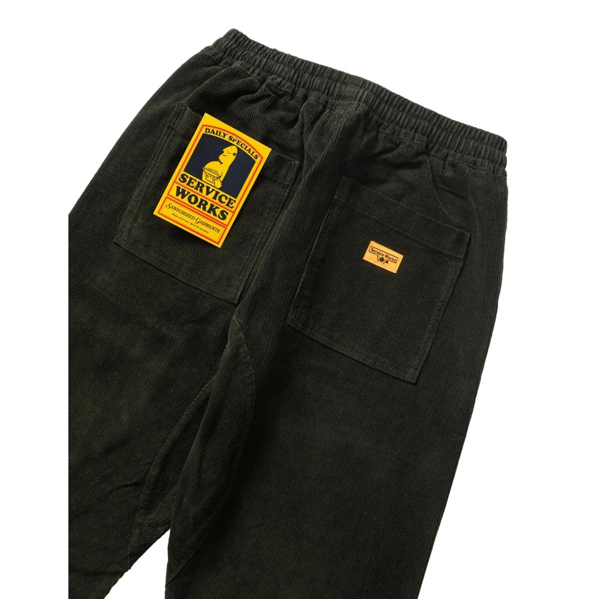 Corduroy Chef Pants Coppice - Fatigue Pant