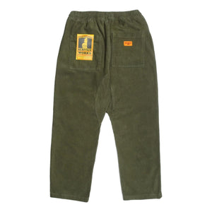 Corduroy Chef Pants Olive - Fatigue Pant