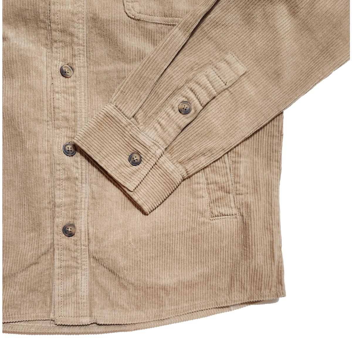 Corduroy Overshirt Tan - Overshirt