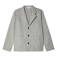 Cotton Hemp Twil Blazer Cement - Blazer