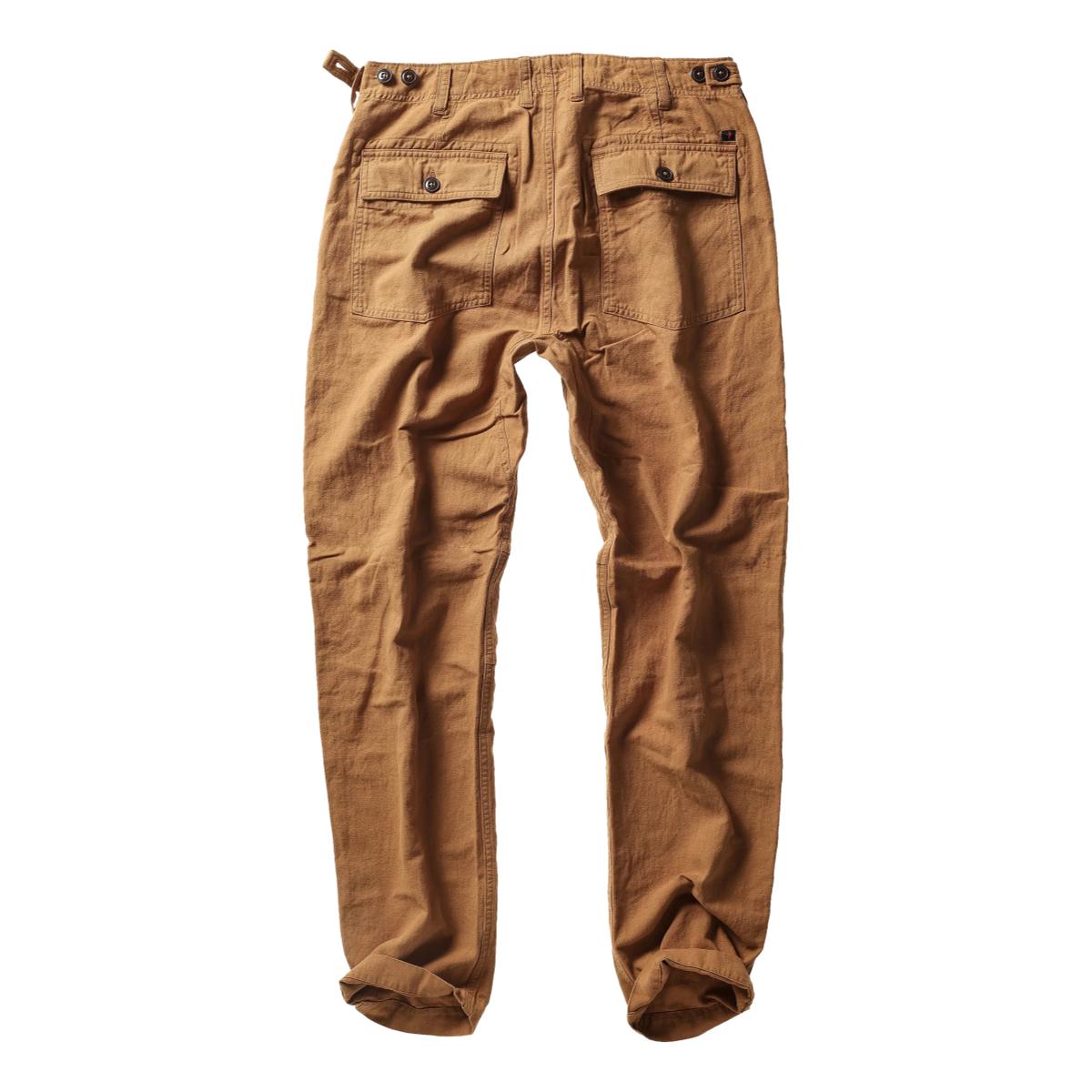 Cotton Linen Supply Pant Brt Rye - Pants