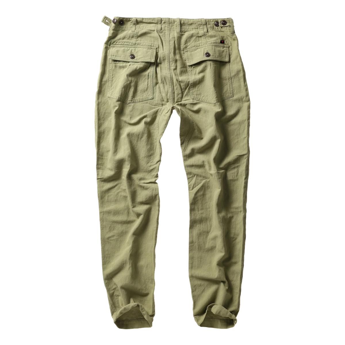 Cotton Linen Supply Pant Lt. Olive - Pants