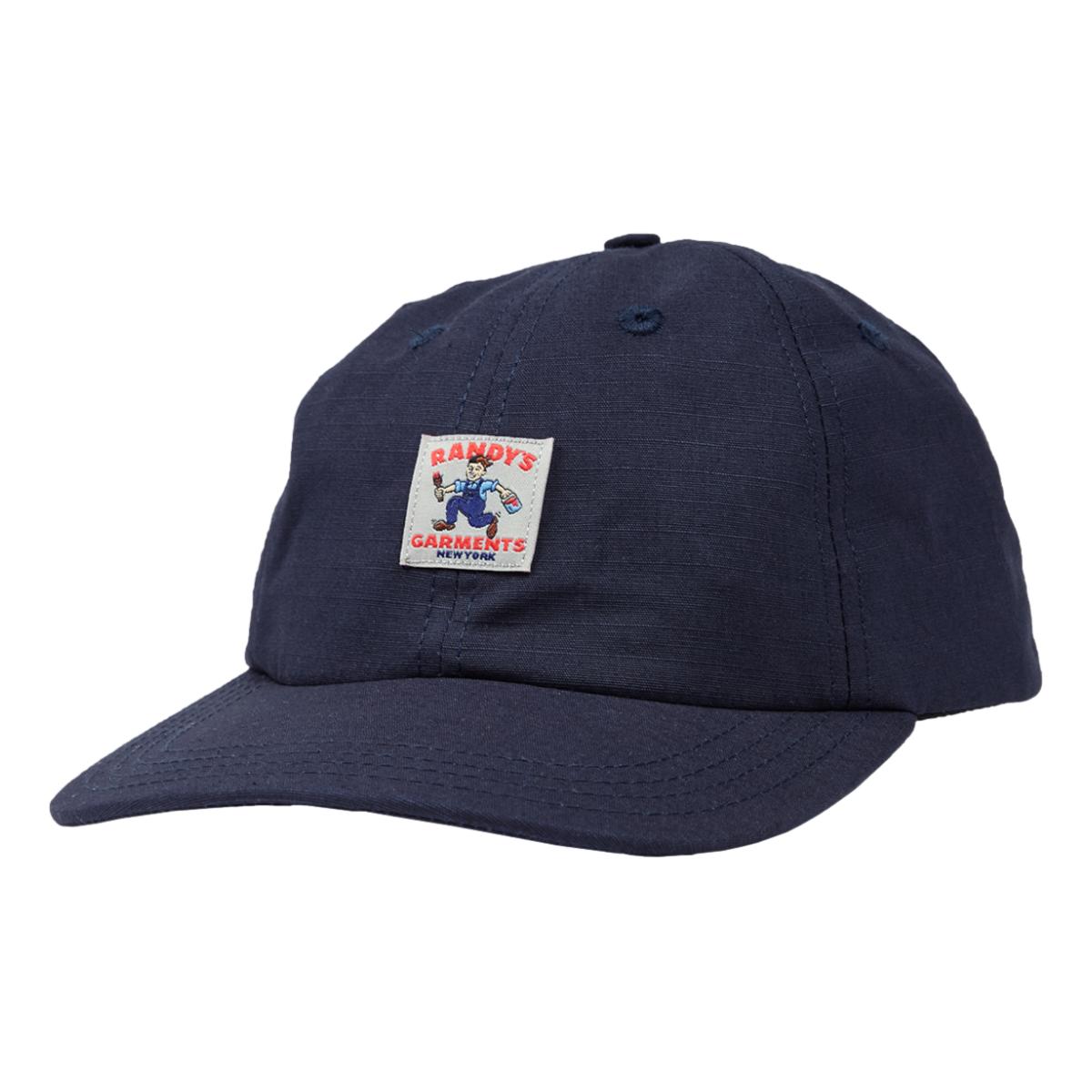 Cotton Ripstop 6-Panel Snapback Dark Navy - Hat