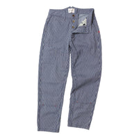 Courier Pant Indigo Hickory Stripe Pants