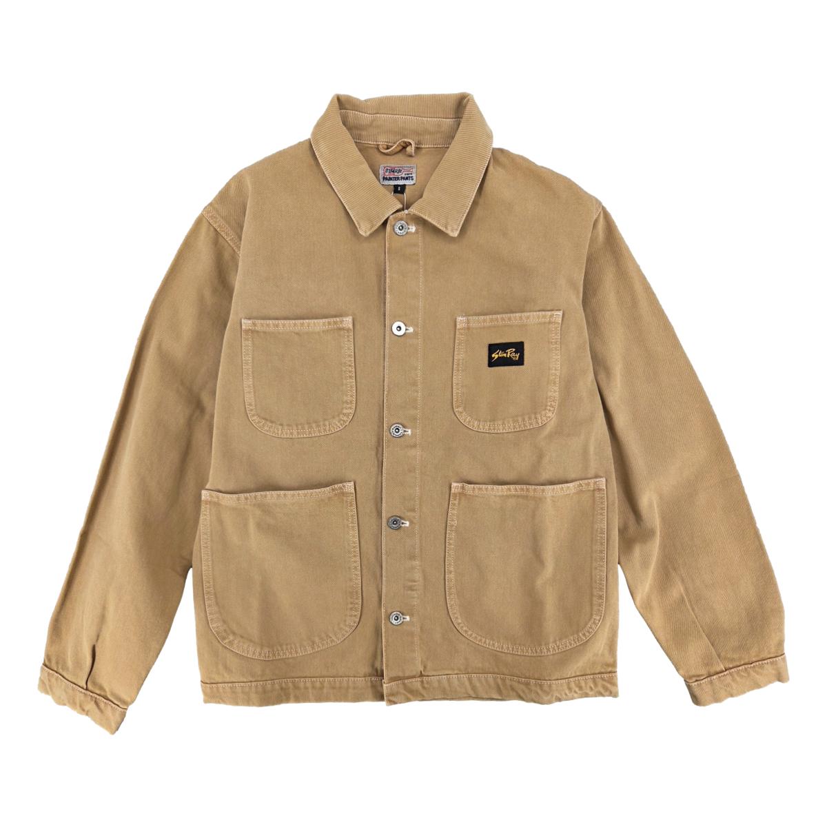 Coverall Jacket Apple Cinnamon Twill - Chore Coat