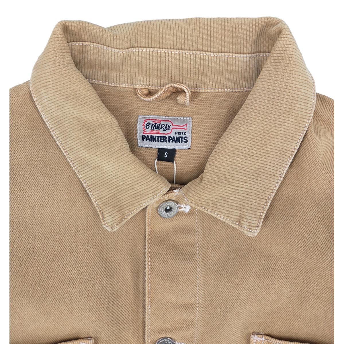 Coverall Jacket Apple Cinnamon Twill - Chore Coat