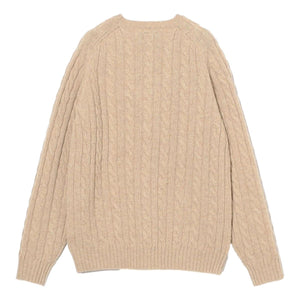 Crew Cable 5G Beige - Sweater