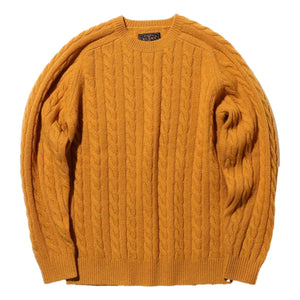 Crew Cable 5G Gold - Sweater