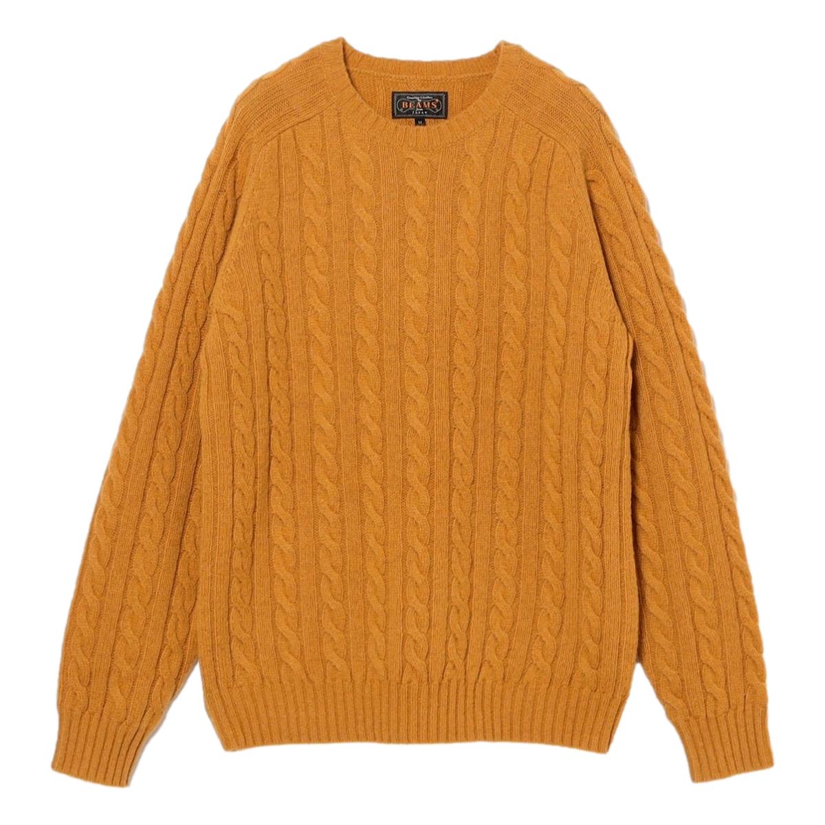 Crew Cable 5G Gold - Sweater