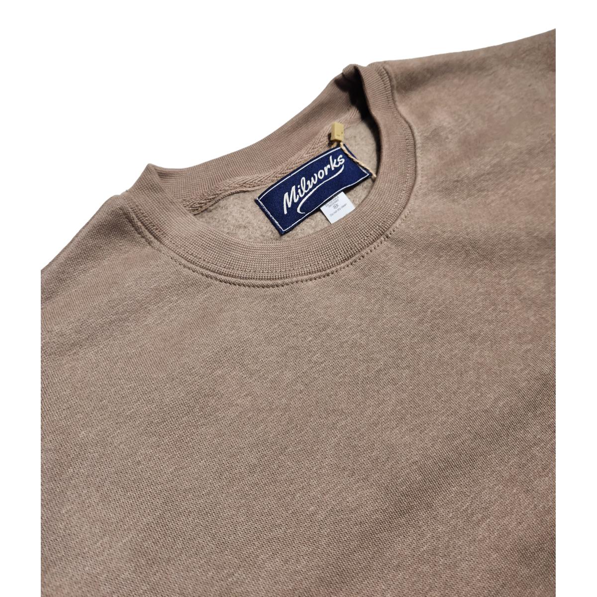 Crew Sweatshirt Latte - Sweatshirt