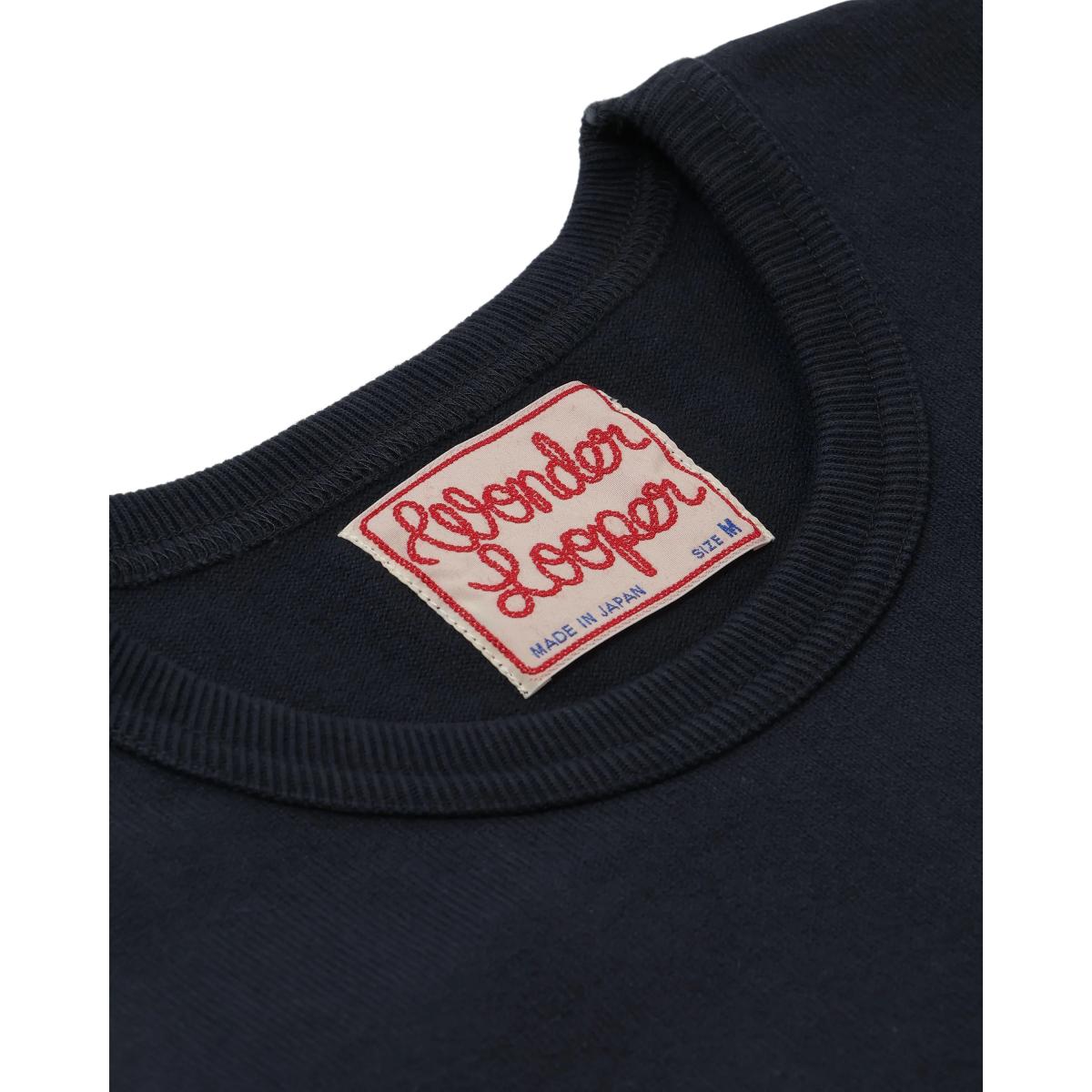 Crewneck T-shirt Double Heavyweight Navy - T-Shirt