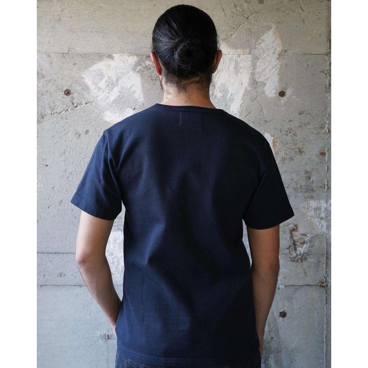 Crewneck T-shirt Double Heavyweight Navy - T-Shirt