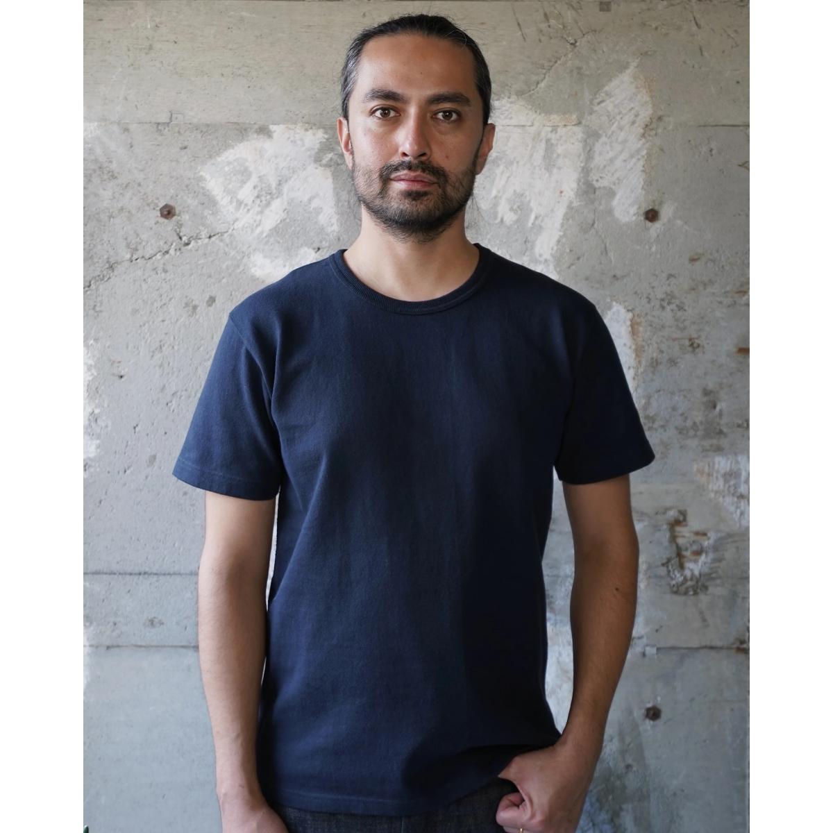 Crewneck T-shirt Double Heavyweight Navy - T-Shirt