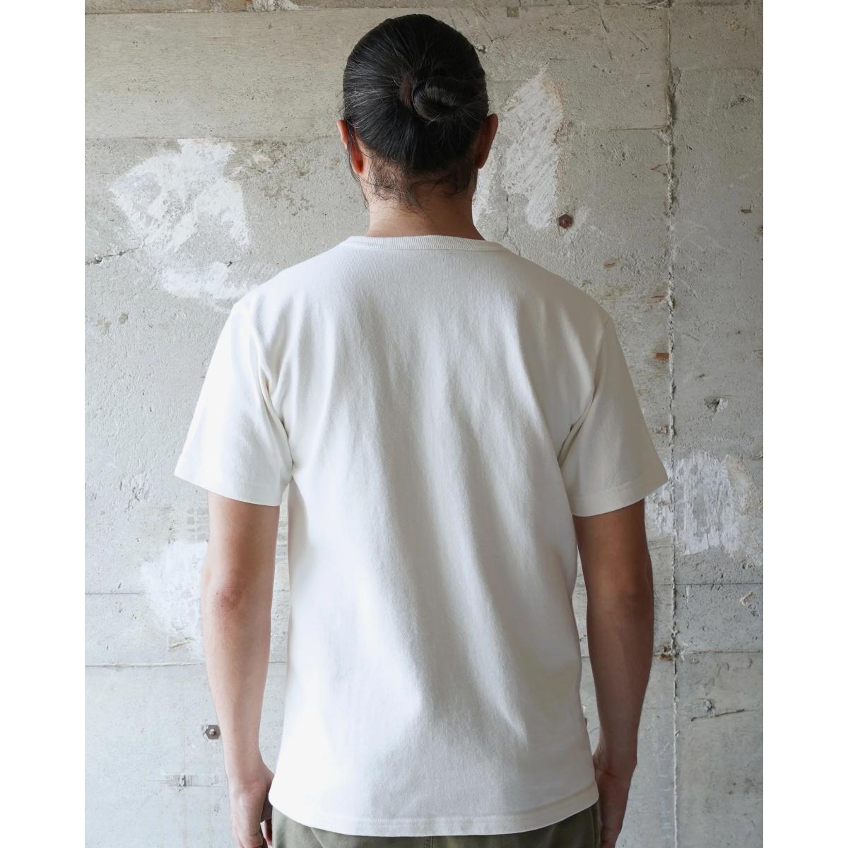 Crewneck T-shirt Double Heavyweight White - T-Shirt