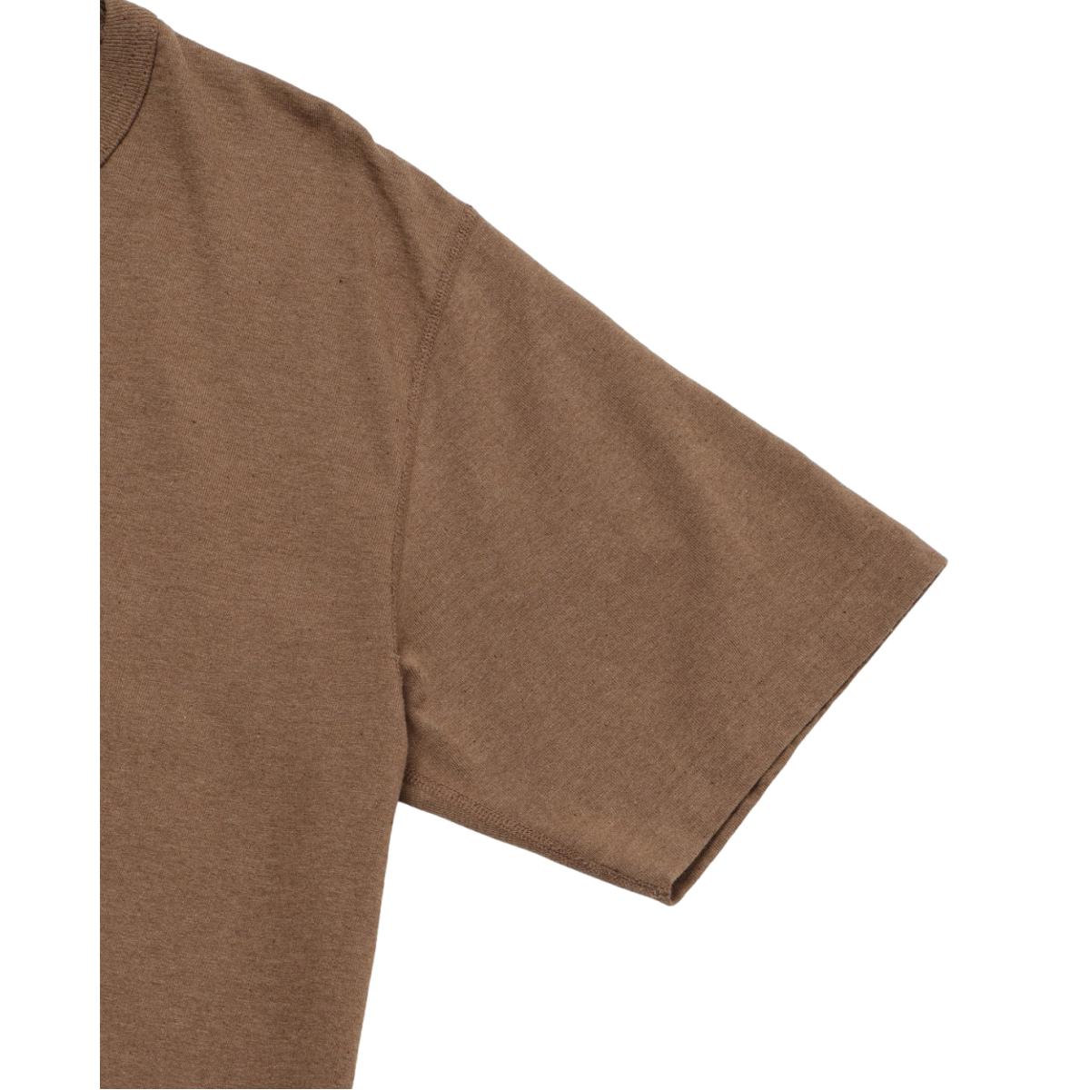 Crewneck T-shirt Iron Mordant Foxfibre® Tsuriami - Coyote