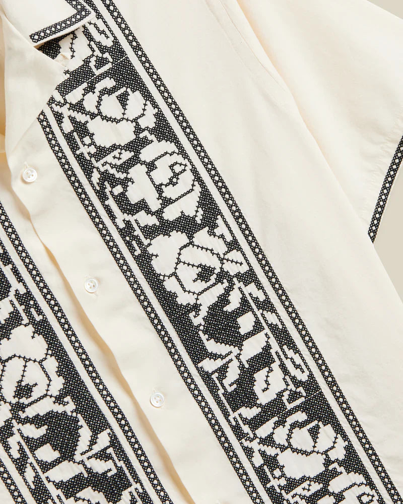 Cross Stitch Ecru - Shirts