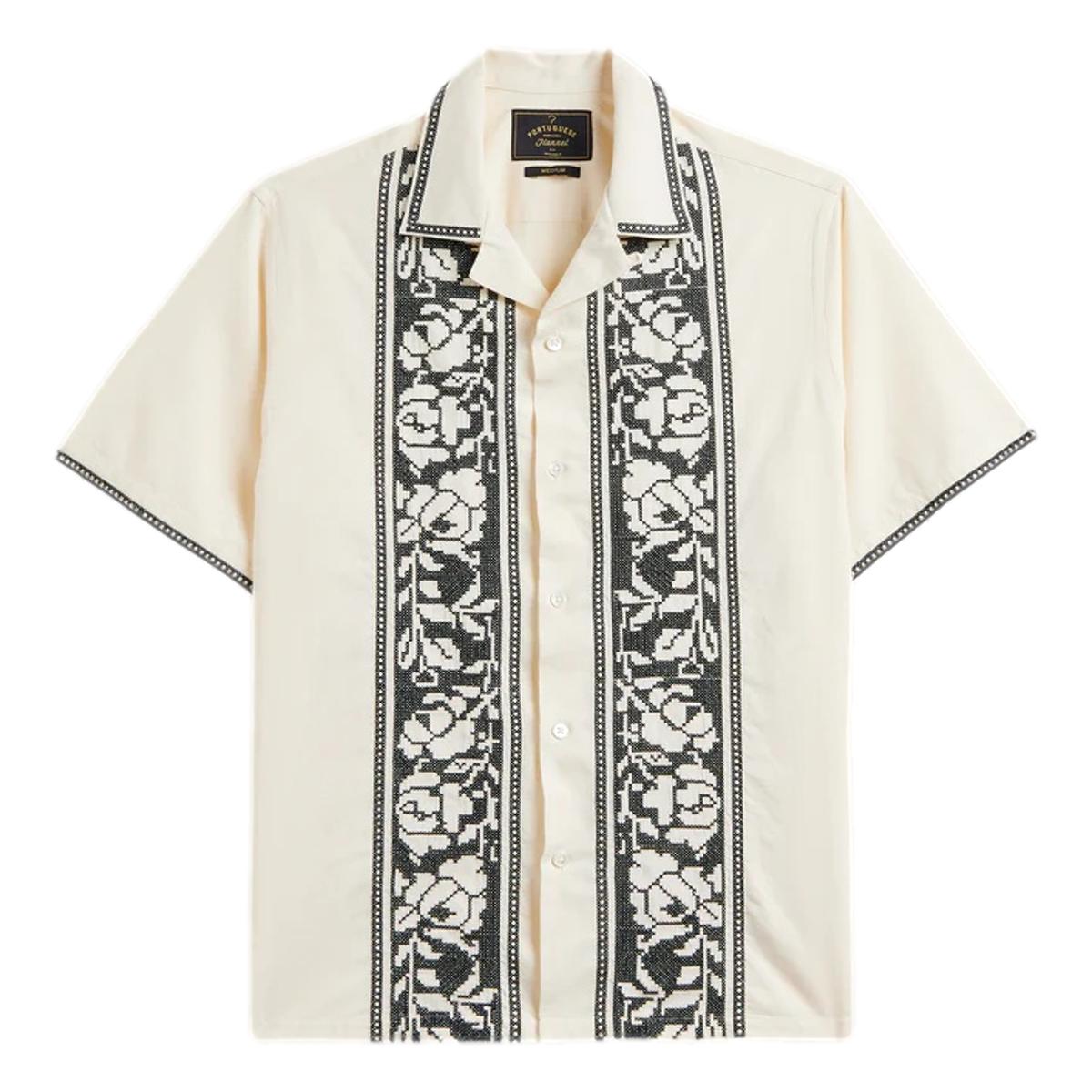 Cross Stitch Ecru - Shirts