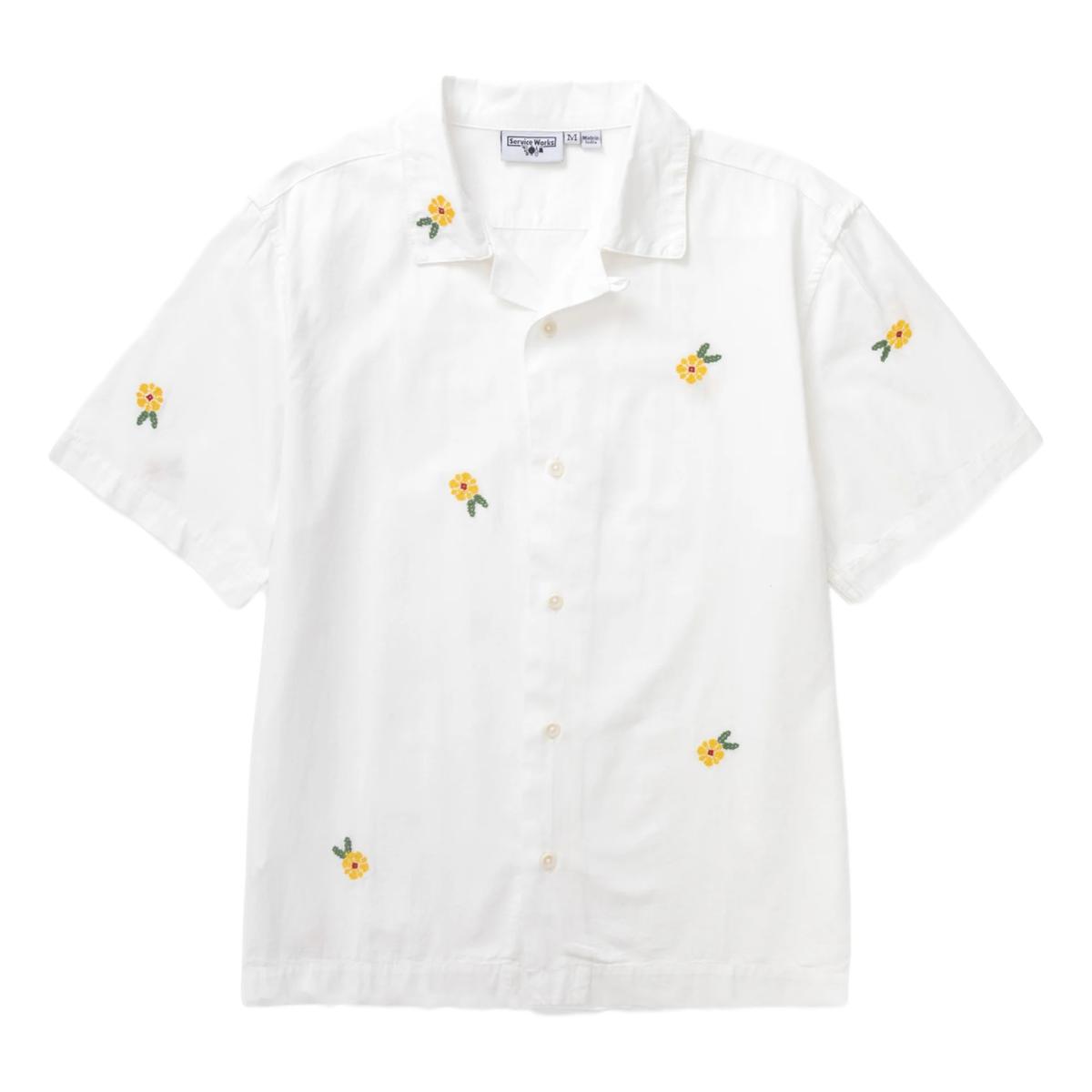 Cross Stitch Shirt White - Shirt